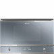 SMEG Microondas integra Smeg MP422S. Integrable. Con Grill. Silver. Más de 21 litros